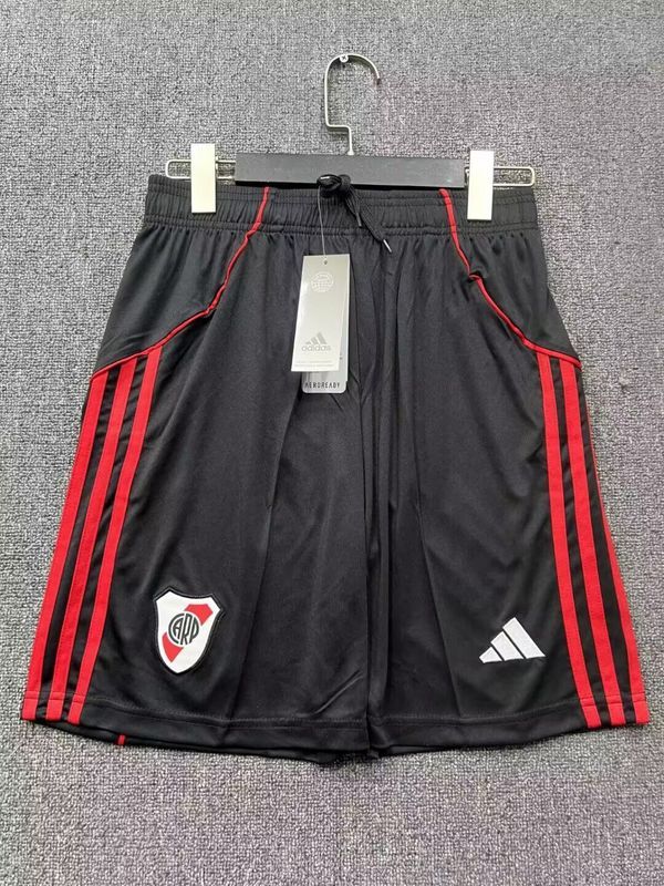 Fan Version 2025-2026 River Plate Home Soccer Shorts Football Shorts