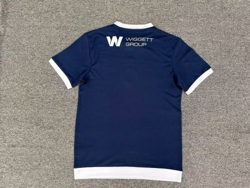 Fan Version 2025-2026 Millwall Home Soccer Jersey Football Shirt