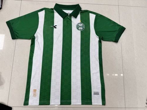 Fan Version 2025-2026 Coritiba Home Soccer Jersey Football Shirt