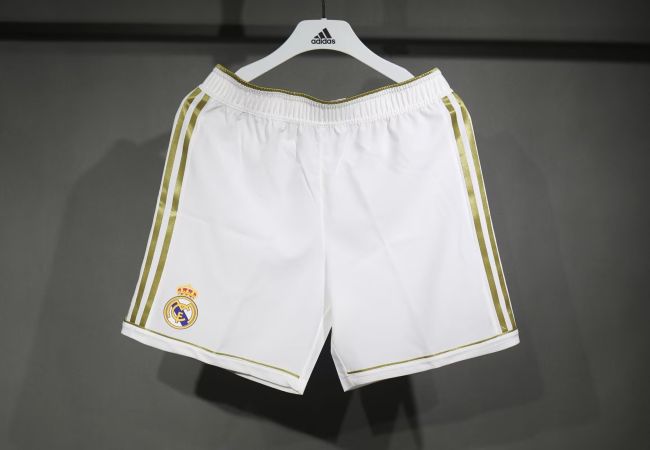 Retro Shorts 2011-2012 Real Madrid Home Soccer Shorts