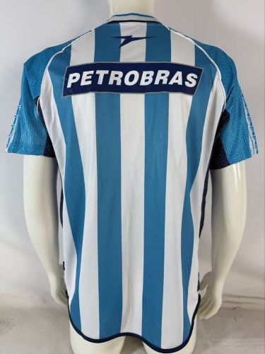 Retro Jersey 2002-2003 Argentina Racing Club Home Soccer Jersey Vintage Football Shirt