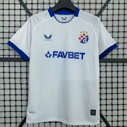 Fans Version 2025-2026 Dynamo Kyiv Away White Soccer Jersey