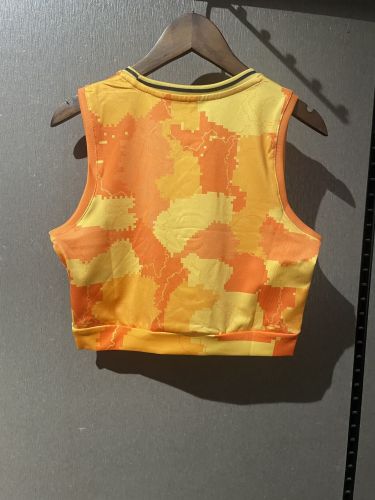 Women 2025-2026 Paris FC Third Away Yellow Soccer Yoga Vest Girl Football Jersey