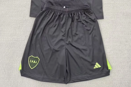 Fan Version 2025-2026 Benfica Black/Grey Goalkeeper Soccer Shorts Football Shorts