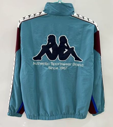 2025-2026 Barcelona Blue Soccer Windbreaker Jacket Football Jacket