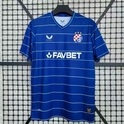 Fans Version 2025-2026 Dinamo Zagreb Home Soccer Jersey Football Shirt