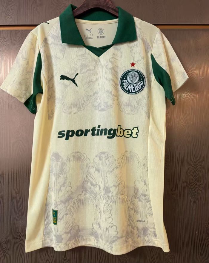 Women 2025-2026 Palmeiras Third Away Soccer Jersey Girl Football Shirt