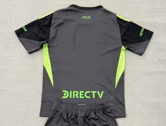 Fan Version 2025-2026 Boca Juniors Black/Grey Goalkeeper Soccer Jersey Football Shirt