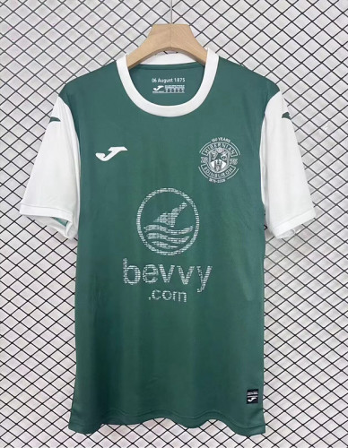 Fans Version 2025-2026 Hibernian Home Soccer Jersey