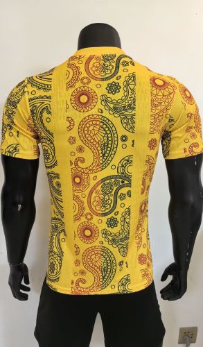 Barca Camisetas de Futbol Player Version 2025-2026 Barcelona Yellow Special Edition Soccer Jersey