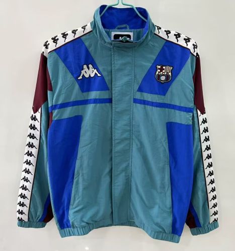 2025-2026 Barcelona Blue Soccer Windbreaker Jacket Football Jacket