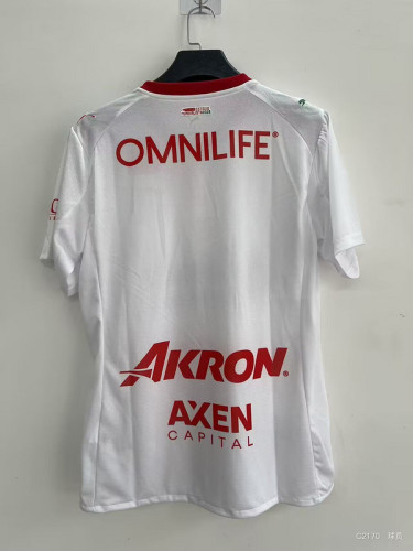 Fan Version 2025-2026 Chivas Away White Soccer Jersey Football Shirt