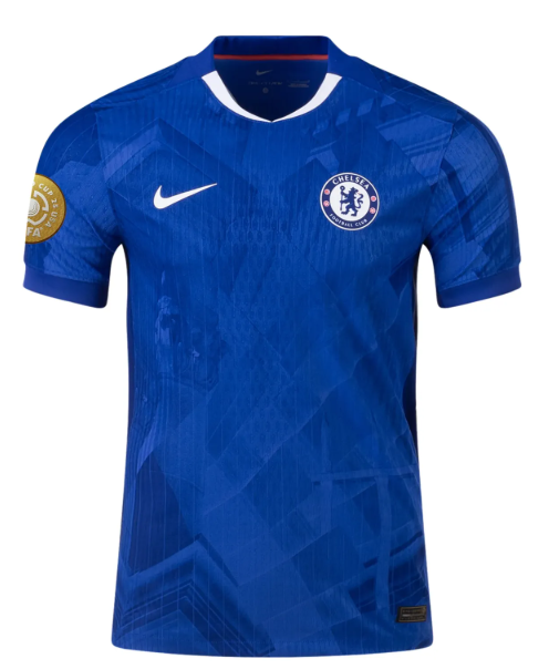 Fan Version Moises Caicedo 25 Chelsea 2025/26 FIFA Club World Cup 25 Patch Home Men Jersey - Blue