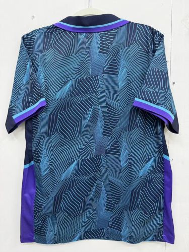 with Sponor Logo Fan Version 2025-2026 TOT Dark Blue Soccer Training Jersey Spurs Football Shirt