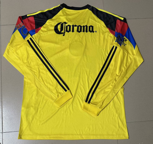 Long Sleeve Fan Version 2025-2026 Club America Aguilas Home Soccer Jersey Football Shirt