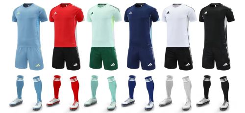 AD 706 Blank Soccer Training Jersey Shorts DIY Cutoms Uniform