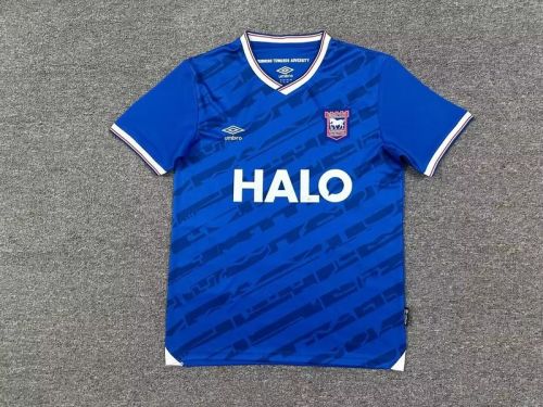 Fan Version 2025-2026 Ipswich Town Home Soccer Jersey Football Shirt