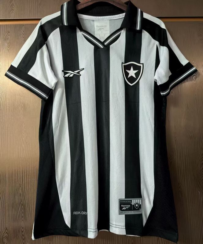 Women 2025-2026 Botafogo Home Soccer Jersey Girl Football Shirt