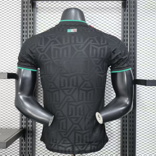 Player Version 2025 Mexico Black/Green Special Edition Soccer Jersey Football Shirt