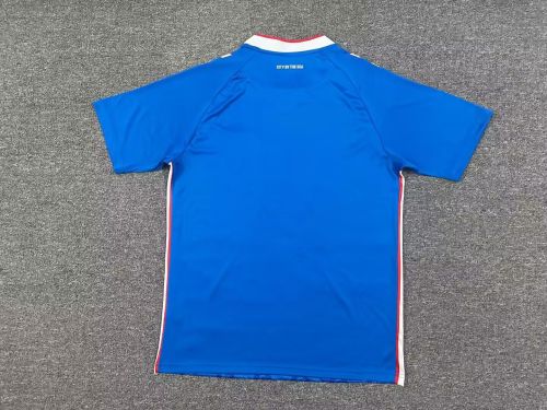 Fans Version 2025-2026 Sunderland Away Blue Soccer Jersey Football Shirt