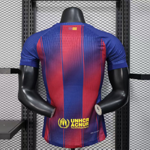 Barca Camisetas de Futbol Player Version 2025-2026 Barcelona Home Soccer Jersey