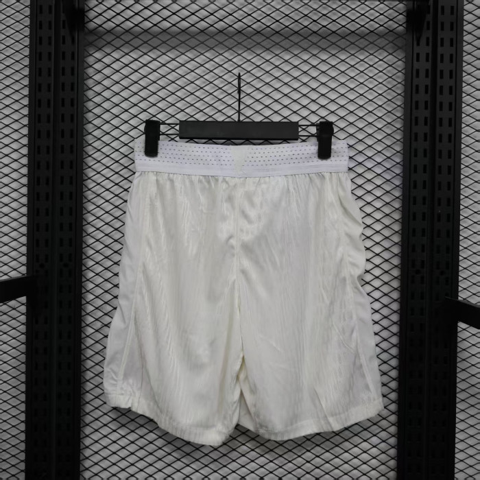 Player Version 2025-2026 Chelsea Away White Soccer Shorts Football Shorts