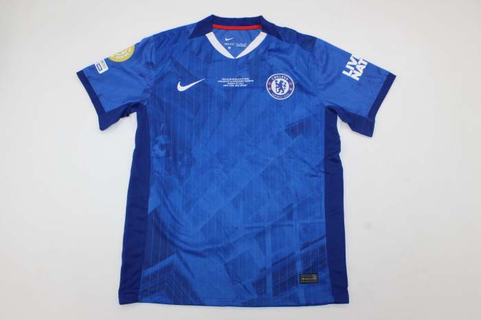 Player Version Chelsea Club World Cup FINAL Winners Shirt Jersey 25/26 vs PSG 2025