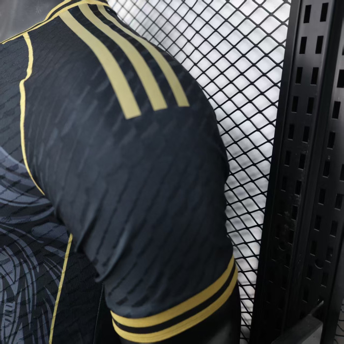 Player Version 2025 Mexico Black/Gold Special Edition Soccer Jersey Football Shirt