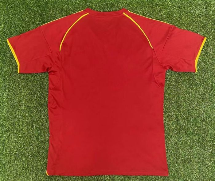 Fans Version 2025-2026 Servette Home Red Soccer Jersey