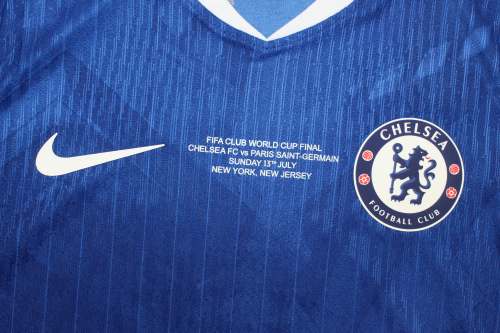 Fan Version Moises Caicedo 25 Chelsea Club World Cup FINAL Winners Shirt Jersey 25/26 vs PSG 2025