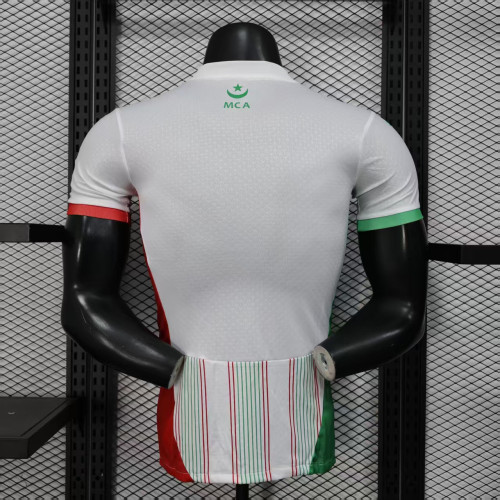 Player Version 2025-2026 USM Alger Home Soccer Jersey MCA Football Shirt