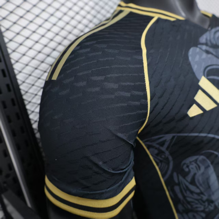 Player Version 2025 Mexico Black/Gold Special Edition Soccer Jersey Football Shirt