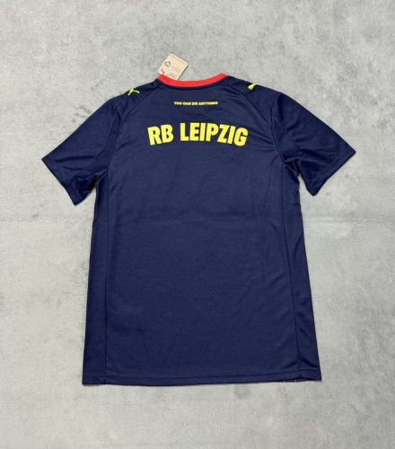 Fans Version 2025-2026 RB Leipzig Away Dark Blue Soccer Jersey Football Shirt
