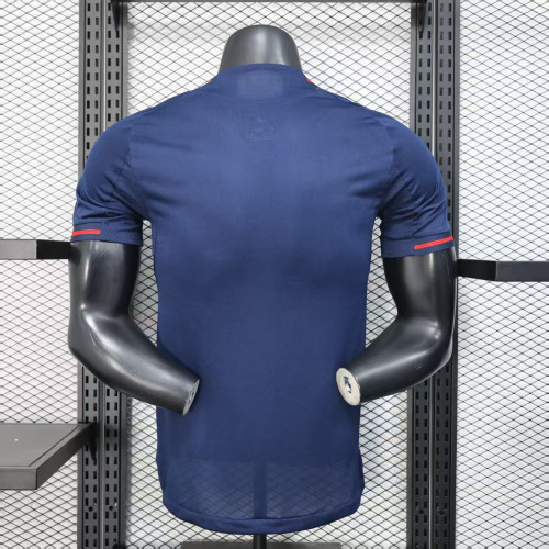 Player Version 2025-2026 Lyon Away Soccer Jersey Olympique Lyonnais Football Shirt