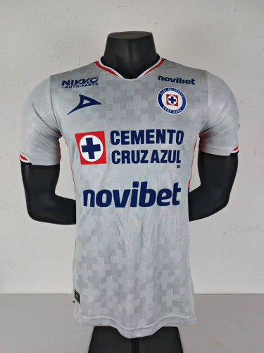 Player Version 2025-2026 Cruz Azul Away Soccer Jersey Football Shirt