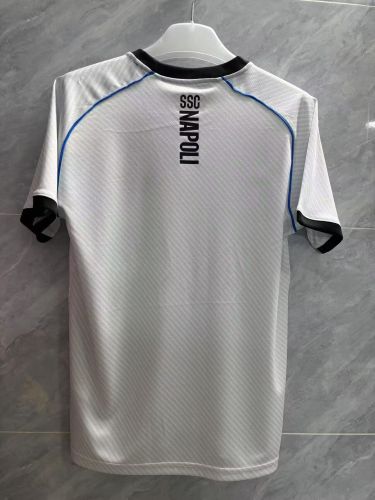 Fan Version 2025-2026 Calcio Napoli Grey Football Shirt Napoles Soccer Training Jersey