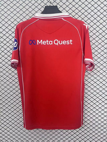 Fan Version 2025-2026 Wrexham Home Soccer Jersey Football Shirt