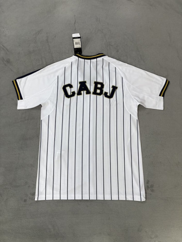 2025-2026 Boca Juniors White MLB Jersey Baseball Shirt