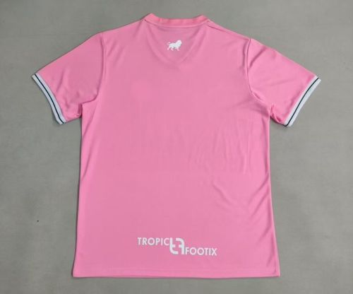 Fans Version 2025 Morocco Pink Soccer Training Jersey Football Shirt