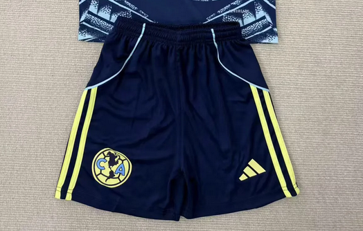 Fan Version 2025-2026 Club America Away Soccer Shorts Football Shorts