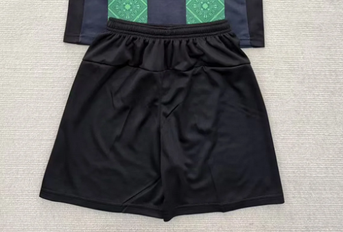 Fan Version 2025-2026 Club Lens Away Black Soccer Shorts Football Shorts
