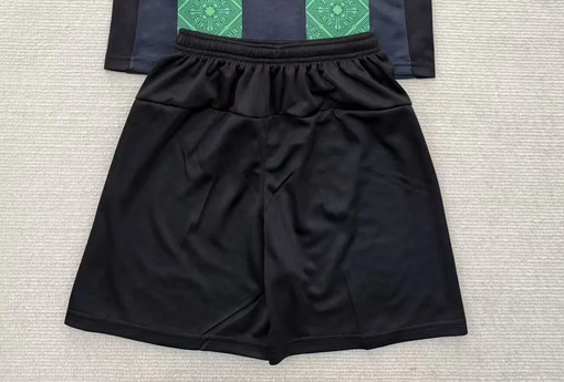 Fan Version 2025-2026 Club Lens Away Black Soccer Shorts Football Shorts