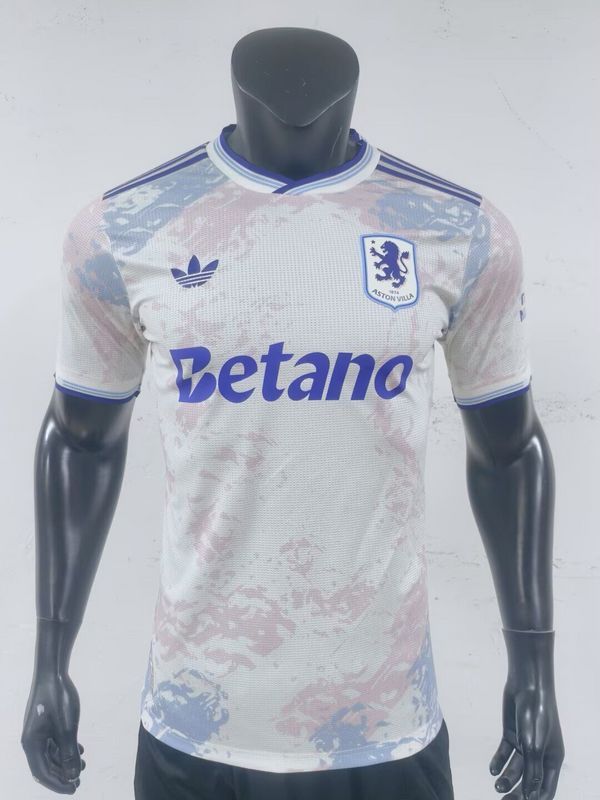 Player Version 2025-2026 Aston Villa Third Away Football Shirt Soccer Jersey