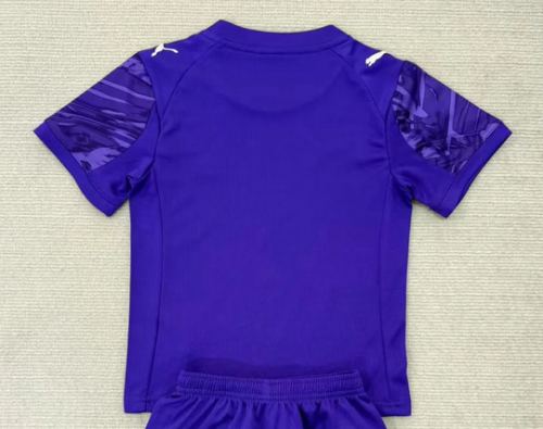 Fan Version 2025-2026 Olympique de Marseille Purple Goalkeeper Soccer Jersey Football Shirt