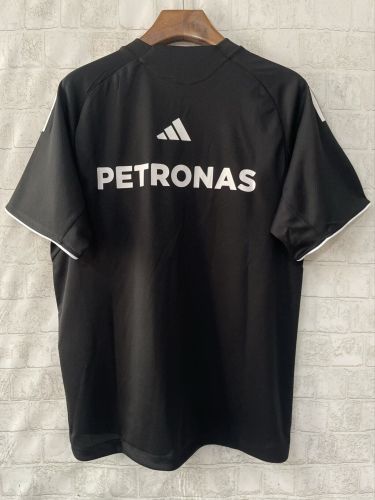 Mercedes 2025 Black Shirt Racing Jersey