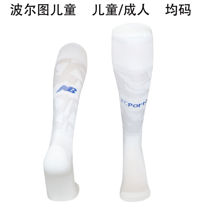 Youth/Adult 2025-2026 Porto Third Away Soccer Socks Football Socks