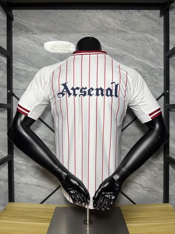 Player Version Arsenal 2025-2026 Baseball Jersey MLB Shirt