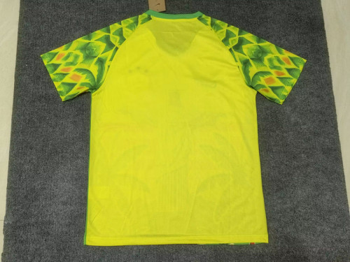 Fan Version 2025 Brazil Yellow/White Jesus Edition Soccer Jersey Brasil Camisetas de Futbol
