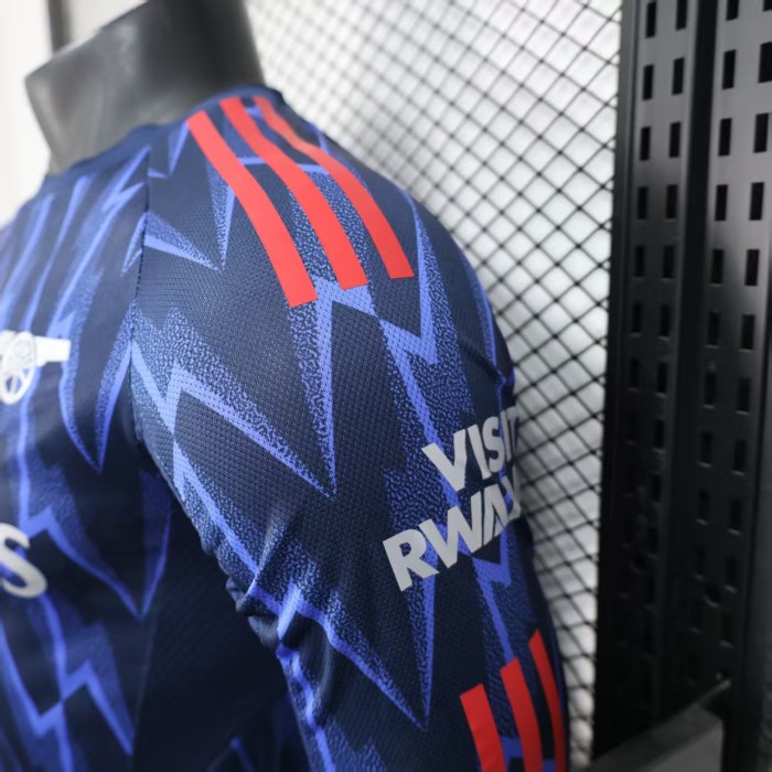 Long Sleeve Player Version 2025-2026 Arsenal Away Footbal Shirt Soccer Jersey