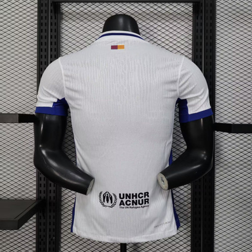 Barca Camisetas de Futbol Player Version 2025-2026 Barcelona White Special Edition Soccer Jersey